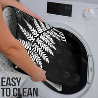 New Zealand Lawn Bowls Personalized Bathroom Set Wrap-Around Silver Fern - Polynesian Pride