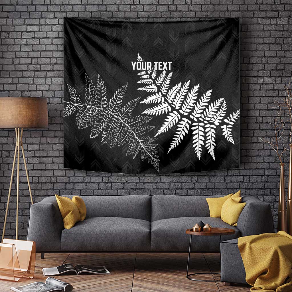 New Zealand Lawn Bowls Personalized Tapestry Wrap-Around Silver Fern - Polynesian Pride
