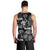 Aloha Vintage Quilt Men Tank Top Hawaiian Seamless - Black LT7 - Polynesian Pride