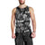 Aloha Vintage Quilt Men Tank Top Hawaiian Seamless - Black LT7 - Polynesian Pride