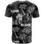 Aloha Vintage Quilt T Shirt Hawaiian Seamless - Black LT7 - Polynesian Pride