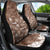 Aloha Vintage Quilt Car Seat Cover Hawaiian Seamless - Brown LT7 - Polynesian Pride