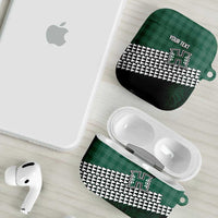Rainbow Warriors Hawaii Personalized Palaka AirPods Case LT7 - Polynesian Pride