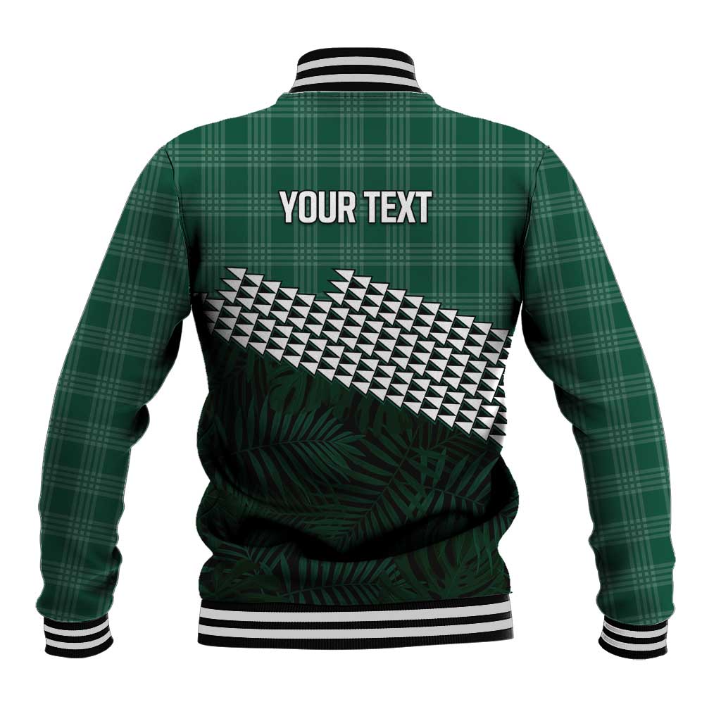Rainbow Warriors Hawaii Personalized Palaka Baseball Jacket LT7 - Polynesian Pride