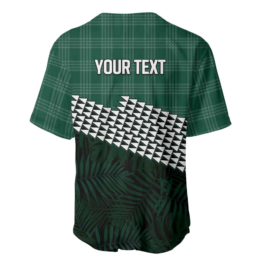 Rainbow Warriors Hawaii Personalized Palaka Baseball Jersey LT7 - Polynesian Pride