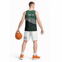 Rainbow Warriors Hawaii Personalized Palaka Basketball Jersey LT7 - Polynesian Pride