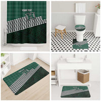 Rainbow Warriors Hawaii Personalized Palaka Bathroom Set - Polynesian Pride