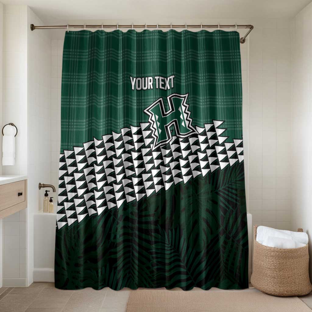 Rainbow Warriors Hawaii Personalized Palaka Bathroom Set - Polynesian Pride