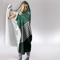 Rainbow Warriors Hawaii Personalized Palaka Hooded Blanket LT7 - Polynesian Pride