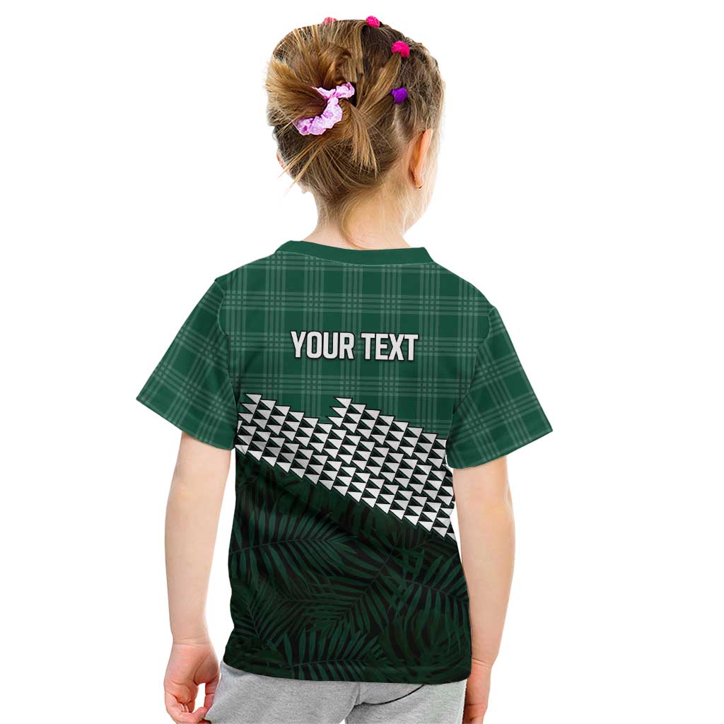 Rainbow Warriors Hawaii Personalized Palaka Kid T Shirt LT7 - Polynesian Pride