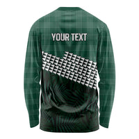 Rainbow Warriors Hawaii Personalized Palaka Long Sleeve Shirt LT7 - Polynesian Pride