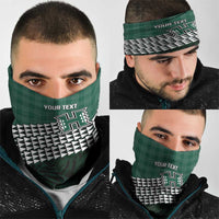Rainbow Warriors Hawaii Personalized Palaka Neck Gaiter LT7 - Polynesian Pride