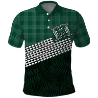 Rainbow Warriors Hawaii Personalized Palaka Polo Shirt - Polynesian Pride