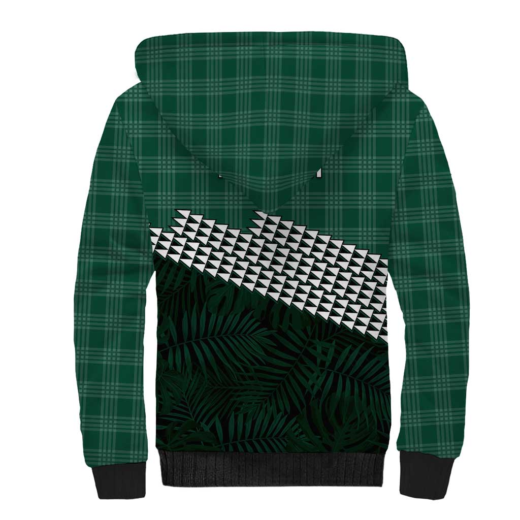 Rainbow Warriors Hawaii Personalized Palaka Sherpa Hoodie - Polynesian Pride