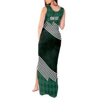 Rainbow Warriors Hawaii Personalized Palaka Tank Maxi Dress - Polynesian Pride