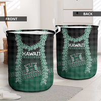 Rainbow Warriors Hawaii Palaka Laundry Basket Maile Lei LT7 - Polynesian Pride