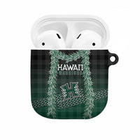 Rainbow Warriors Hawaii Palaka AirPods Case Maile Lei - Polynesian Pride