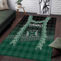 Rainbow Warriors Hawaii Palaka Area Rug Maile Lei - Polynesian Pride