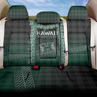 Rainbow Warriors Hawaii Palaka Back Car Seat Cover Maile Lei LT7 One Size Dark Green - Polynesian Pride
