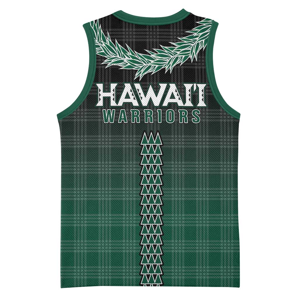 Rainbow Warriors Hawaii Palaka Basketball Jersey Maile Lei LT7 - Polynesian Pride