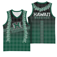 Rainbow Warriors Hawaii Palaka Basketball Jersey Maile Lei LT7 - Polynesian Pride