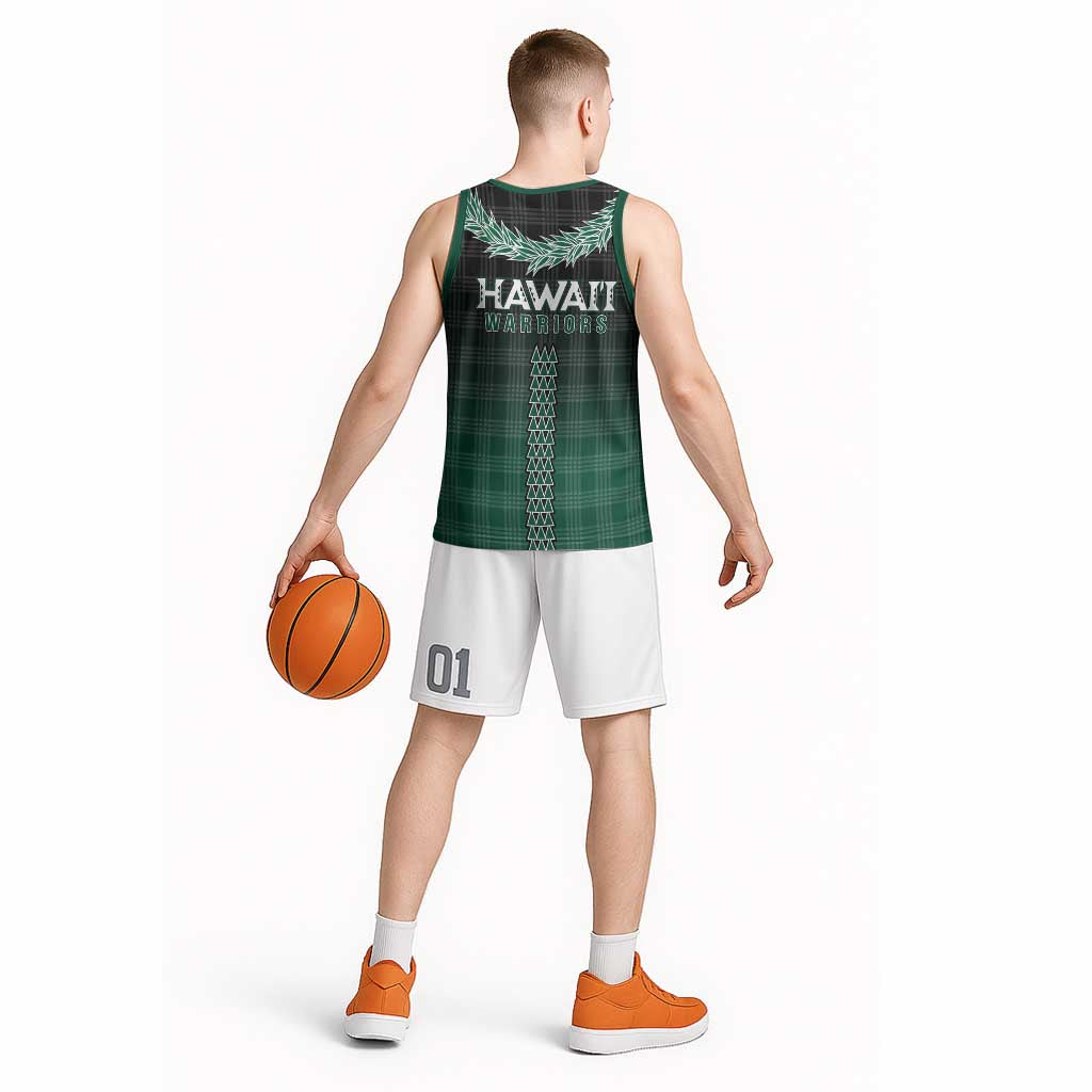 Rainbow Warriors Hawaii Palaka Basketball Jersey Maile Lei LT7 - Polynesian Pride