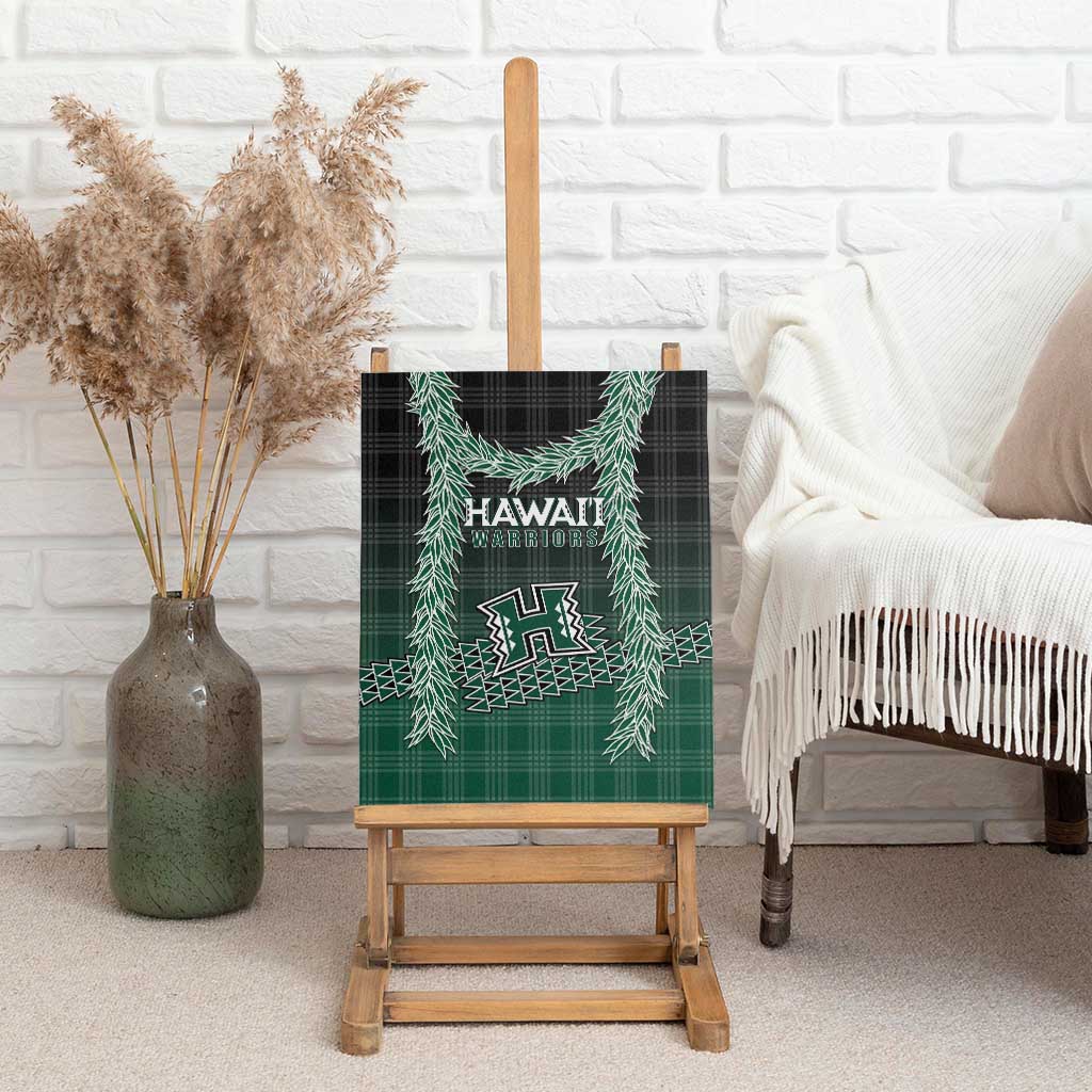 Rainbow Warriors Hawaii Palaka Canvas Wall Art Maile Lei LT7 - Polynesian Pride