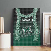 Rainbow Warriors Hawaii Palaka Canvas Wall Art Maile Lei LT7 - Polynesian Pride