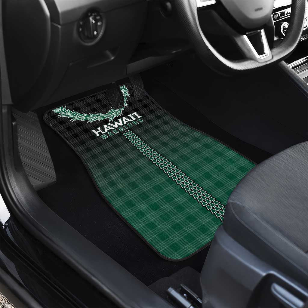 Rainbow Warriors Hawaii Palaka Car Mats Maile Lei - Polynesian Pride