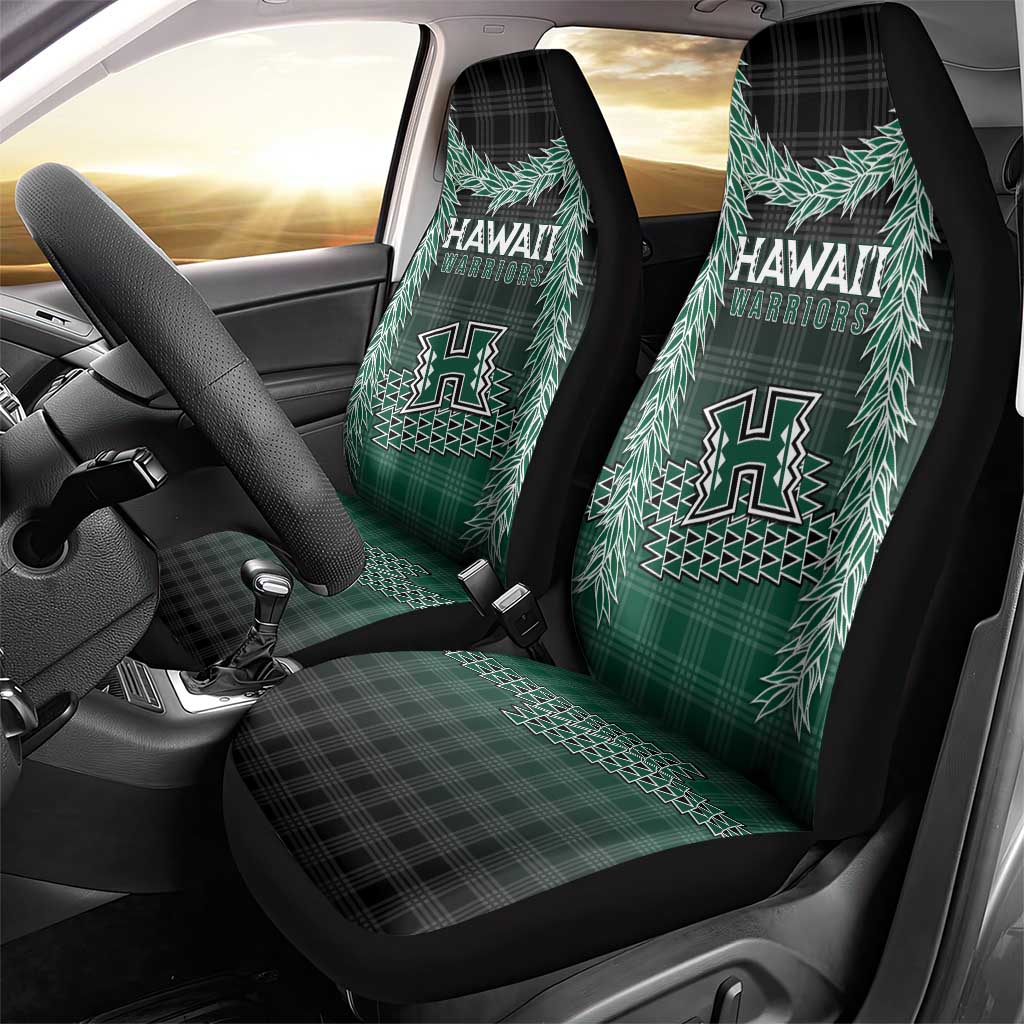Rainbow Warriors Hawaii Palaka Car Seat Cover Maile Lei - Polynesian Pride