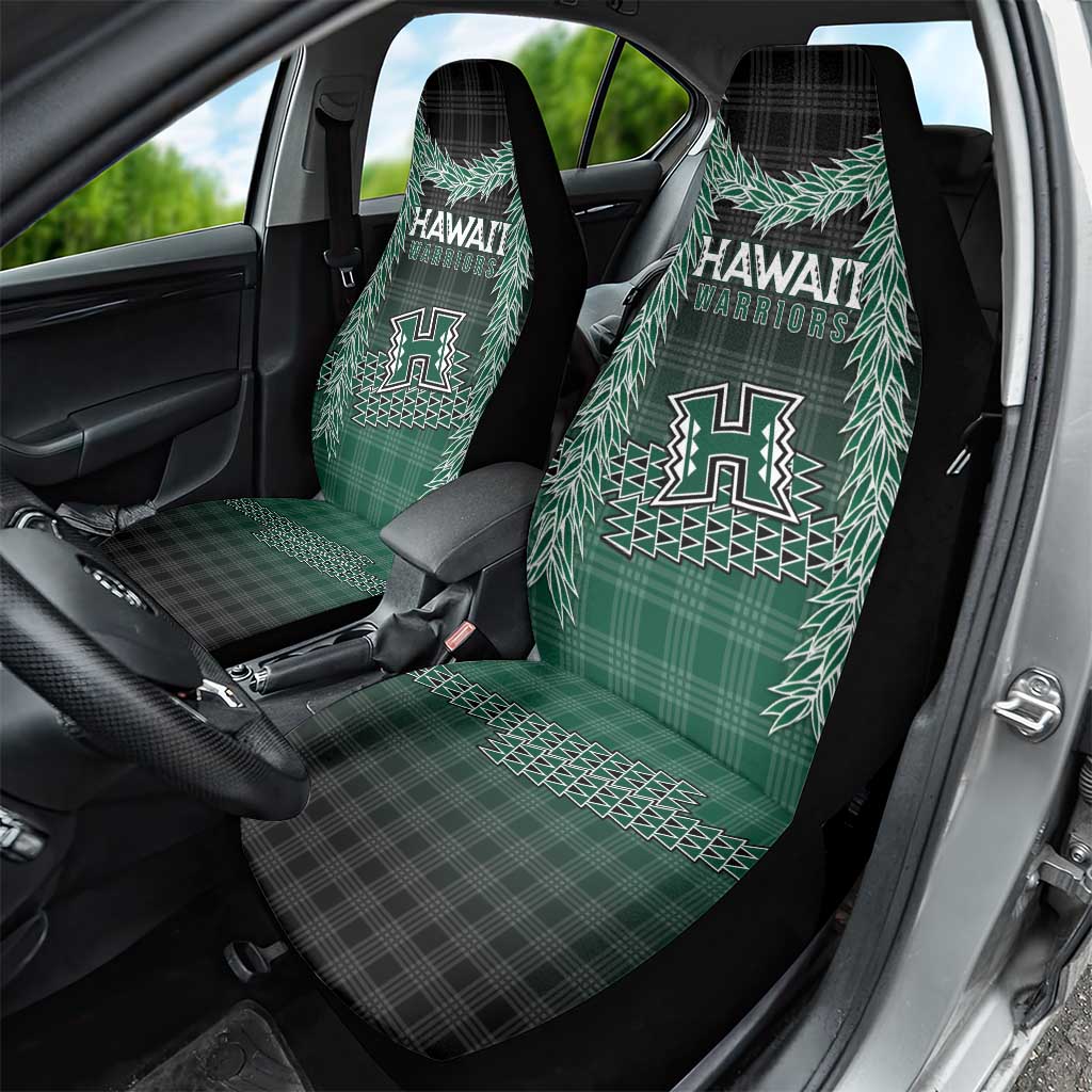 Rainbow Warriors Hawaii Palaka Car Seat Cover Maile Lei - Polynesian Pride