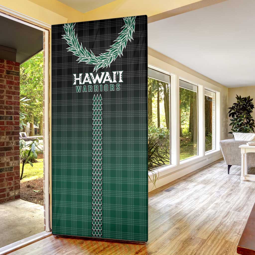 Rainbow Warriors Hawaii Palaka Door Cover Maile Lei LT7 - Polynesian Pride