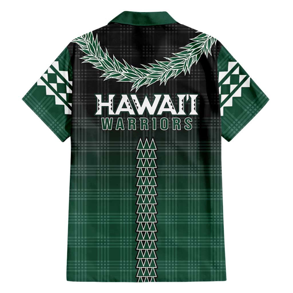 Rainbow Warriors Hawaii Palaka Family Matching Puletasi and Hawaiian Shirt Maile Lei LT7 - Polynesian Pride