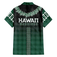 Rainbow Warriors Hawaii Palaka Family Matching Puletasi and Hawaiian Shirt Maile Lei LT7 - Polynesian Pride
