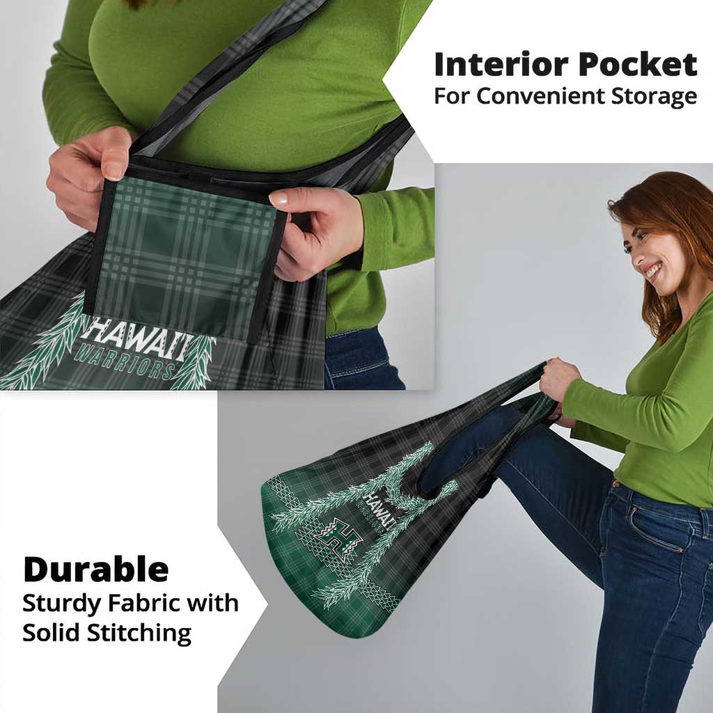 Rainbow Warriors Hawaii Palaka Grocery Bag Maile Lei - Polynesian Pride