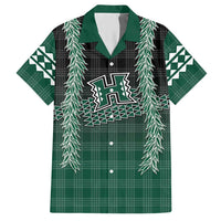 Rainbow Warriors Hawaii Palaka Hawaiian Shirt Maile Lei - Polynesian Pride