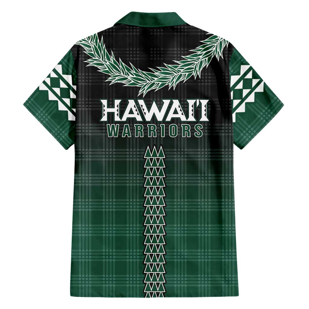 Rainbow Warriors Hawaii Palaka Hawaiian Shirt Maile Lei - Polynesian Pride