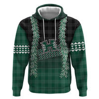 Rainbow Warriors Hawaii Palaka Hoodie Maile Lei - Polynesian Pride