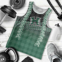 Rainbow Warriors Hawaii Palaka Men Tank Top Maile Lei LT7 - Polynesian Pride