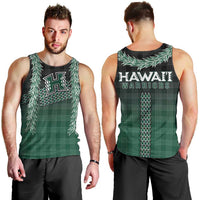 Rainbow Warriors Hawaii Palaka Men Tank Top Maile Lei LT7 - Polynesian Pride