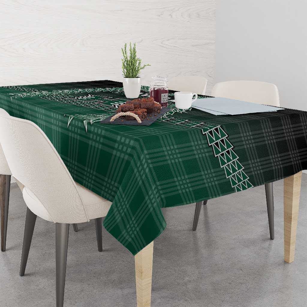Rainbow Warriors Hawaii Palaka Tablecloth Maile Lei LT7 - Polynesian Pride