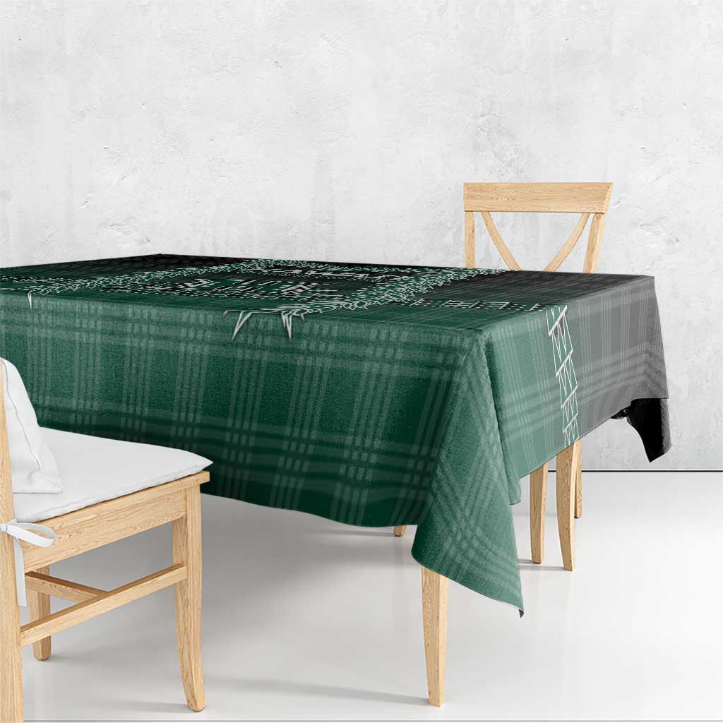 Rainbow Warriors Hawaii Palaka Tablecloth Maile Lei LT7 - Polynesian Pride