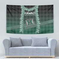 Rainbow Warriors Hawaii Palaka Tapestry Maile Lei - Polynesian Pride
