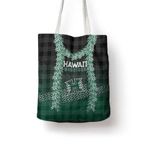 Rainbow Warriors Hawaii Palaka Tote Bag Maile Lei - Polynesian Pride