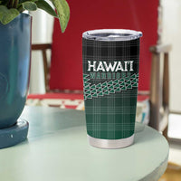 Rainbow Warriors Hawaii Palaka Tumbler Cup Maile Lei - Polynesian Pride