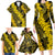 Hawaii Oahu Ilima Lei Family Matching Long Sleeve Bodycon Dress and Hawaiian Shirt LT7 - Polynesian Pride