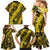 Hawaii Oahu Ilima Lei Family Matching Mermaid Dress and Hawaiian Shirt LT7 - Polynesian Pride