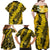 Hawaii Oahu Ilima Lei Family Matching Off Shoulder Maxi Dress and Hawaiian Shirt LT7 - Polynesian Pride