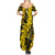 Hawaii Oahu Ilima Lei Family Matching Summer Maxi Dress and Hawaiian Shirt LT7 - Polynesian Pride