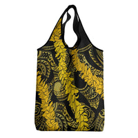 Hawaii Oahu Ilima Lei Grocery Bag LT7 - Polynesian Pride